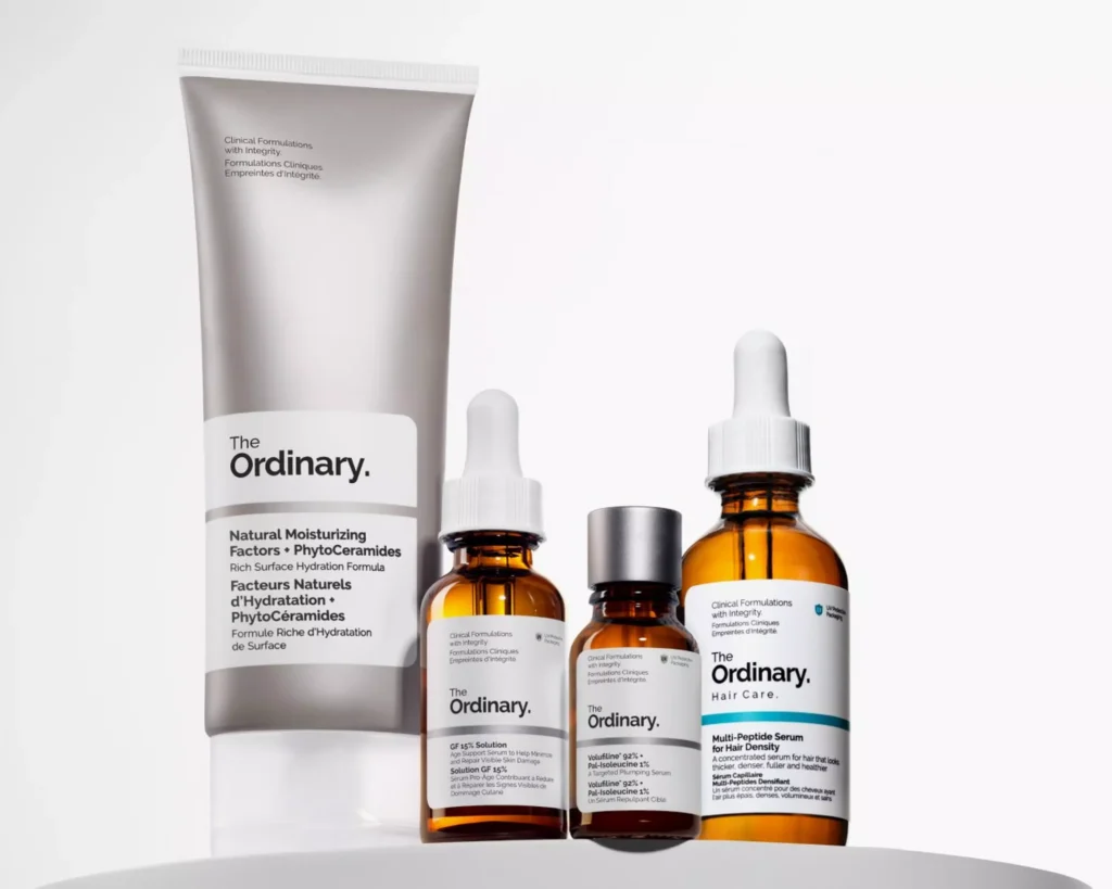 Gamme The Ordinary protection solaire